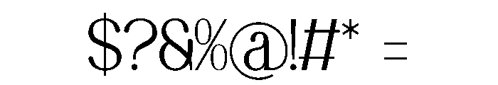 Deiloya Font OTHER CHARS