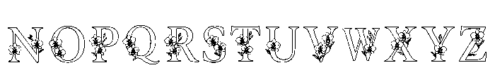 Deion Regular Font LOWERCASE