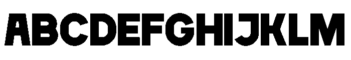 Dejorn Font UPPERCASE