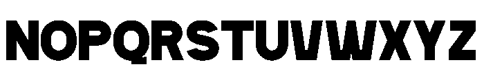 Dejorn Font UPPERCASE