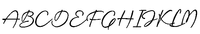 Dekalea Font UPPERCASE