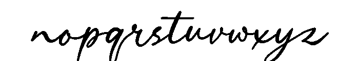 Dekalea Font LOWERCASE