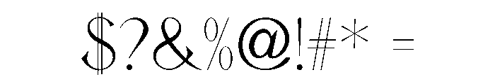 Dekia Font OTHER CHARS