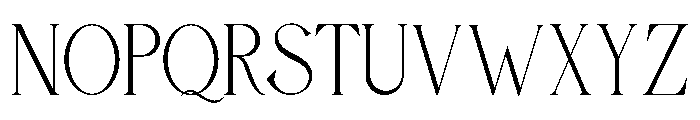 Dekia Font LOWERCASE