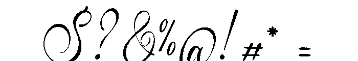 Del Lante Font OTHER CHARS