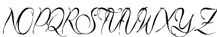 Del Lante Font UPPERCASE
