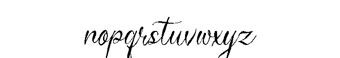 Del Lante Font LOWERCASE