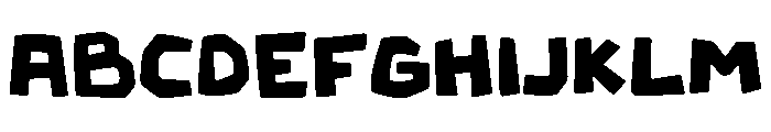 DelaFomigo Font UPPERCASE