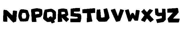 DelaFomigo Font UPPERCASE