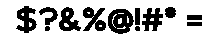 Delancey Black Font OTHER CHARS