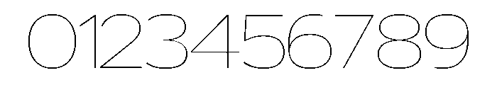Delancey Thin Font OTHER CHARS