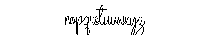 Delatino Font LOWERCASE