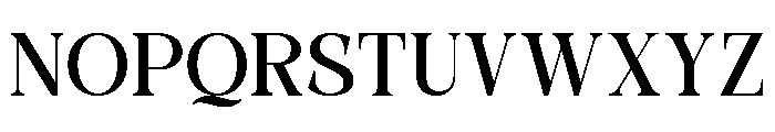 Delbare Regular Font UPPERCASE