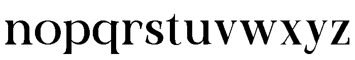 Delbare Regular Font LOWERCASE