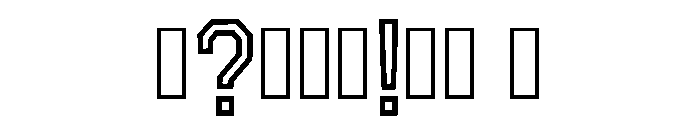 Delbert Regular Font OTHER CHARS