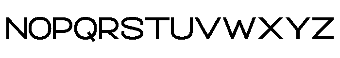 Delcation Font UPPERCASE
