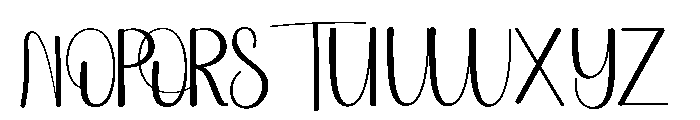 Delegation Font UPPERCASE