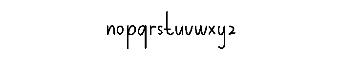 Delfiana Font LOWERCASE