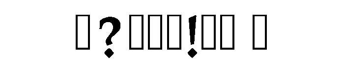 Delic Regular Font OTHER CHARS