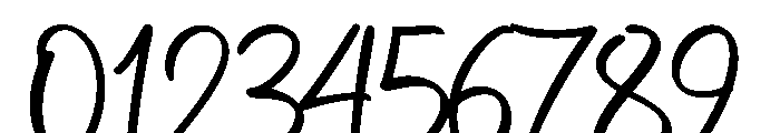 Delica Sitteen Regular Font OTHER CHARS