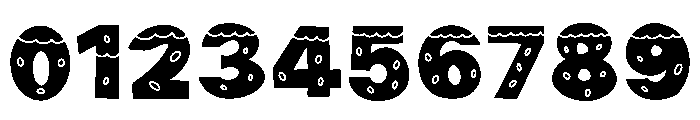 Delicious Christmas Font OTHER CHARS