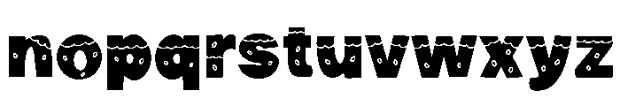 Delicious Christmas Font LOWERCASE