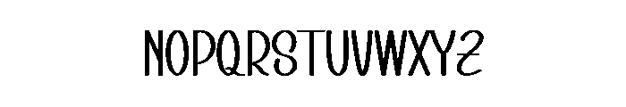 Delicious Sandwich Font LOWERCASE