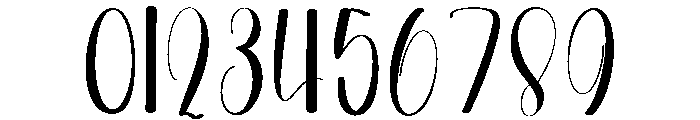 Delighful Midnight Font OTHER CHARS