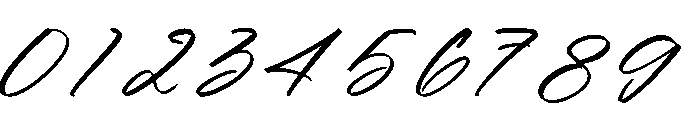 Delight Aurores Italic Font OTHER CHARS