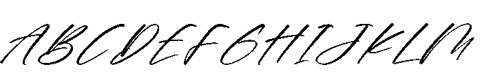 Delight Aurores Italic Font UPPERCASE