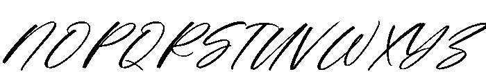 Delight Aurores Italic Font UPPERCASE