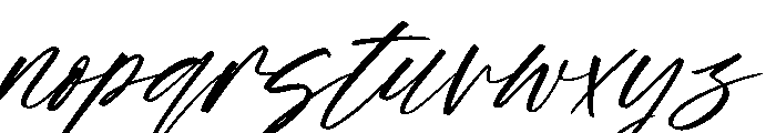 Delight Aurores Italic Font LOWERCASE