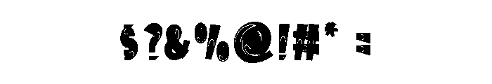 Delight Journey Font OTHER CHARS