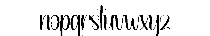 Delight Saturday Font LOWERCASE