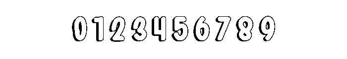 Delight Shadow Font OTHER CHARS