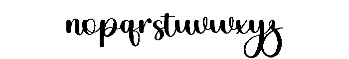 Delight Wedding Font LOWERCASE