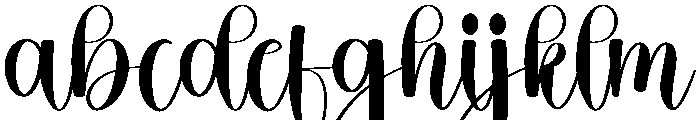 Delightful Handmade FONT