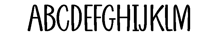 Delightful Handwriting Font UPPERCASE