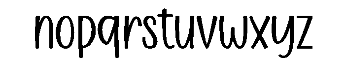 Delightful Handwriting Font LOWERCASE