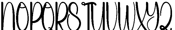 Delightful Holiday Font UPPERCASE