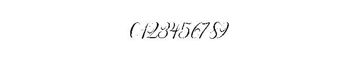 DelightonScript Font OTHER CHARS