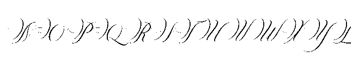 DelightonScript Font UPPERCASE