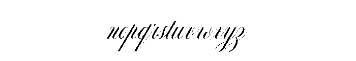DelightonScript Font LOWERCASE