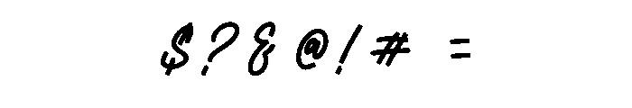Deliria Font OTHER CHARS