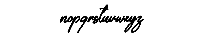 Deliria Font LOWERCASE