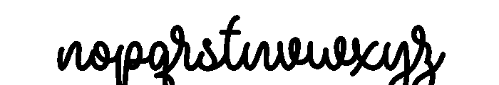 Delisa Birth Flower Font LOWERCASE