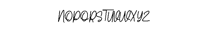 Deliwafa Font UPPERCASE
