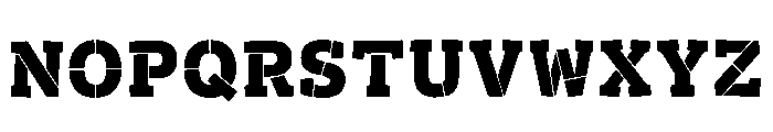 Della Regular Font LOWERCASE
