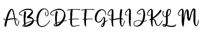 Della Font UPPERCASE