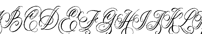 Dellatino Regular Font UPPERCASE